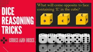 DICE Reasoning Tricks | Logical Reasoning Aptitude Questions | SBI PO|IBPS|SSC|RRB|NTSE