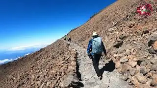 Auf den Pico del Teide, Teneriffa im März 2024.