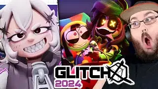GLITCHX 2024 - THE AMAZING DIGITAL CIRCUS, MURDER DRONES & MANY INDIE ANIMATIONS INFO! REACTION!!!