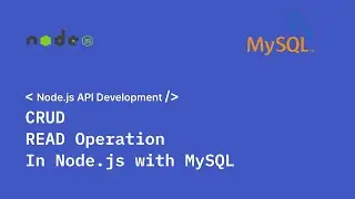 Node.js API: #5 READ Operation or Fetch Data using NodeJs and MySQL API | CURD | HINDI