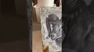 Декор кашпо, дизайн меняется в процессе😂