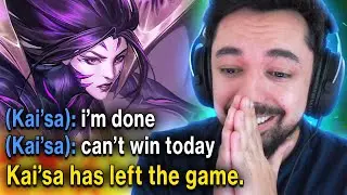 My ADC rage quit at level 4. I went ultra instict and carried 4v5