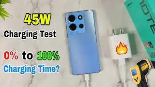 Infinix Note 30 5G Charging test | Infinix note 30 5g battery charging test 0-100% charging time