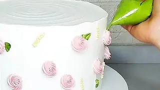 BOLO FEMININO FLORAL LINDO E DELICADO