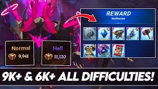 9000+ & 6000+ Point Score Belgius Hell/Normal Difficulty *Dec 24th 2023* (7DS Guide) 7DS Grand Cross