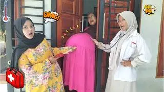 Kasihan ‼️😭 Drama Lucu 💢😜 Ibu Hamil Terjepit Pintu Sakit Perut Mules Mules Melahirkan