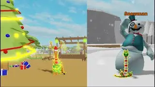 Animal Simulator Christmas update (The snowman is back!)