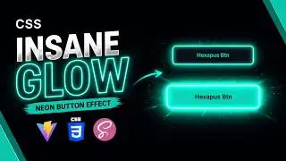 CSS Button | how to make neon and glow effect
