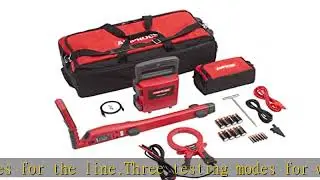 Amprobe UAT-620 Underground Utility Locator Kit with Clamp, Black