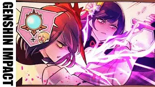 [Genshin Impact #10] Райден и Сара [SilverTatsu] - Rus Comics Dub