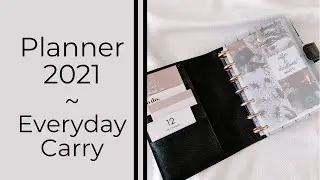 EVERYDAY CARRY PLANNER || Mini HP || Planner Set Up 2021