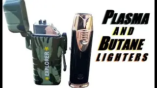 Plasma/Arc/USB & Butane Lighters Comparison