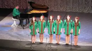 Там біля тополі калина росте