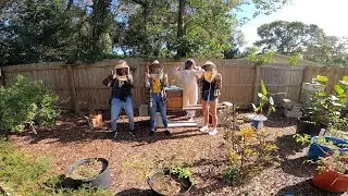 Local Honey And Local Students - Flagler College Visits Our St. Augustine Shores Apiary