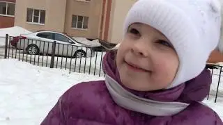 Прогулка с котиком 30 января 2016 г.