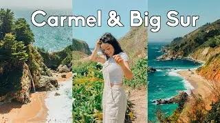 Carmel & Big Sur Vlog: Highway 1 to McWay Falls, Bixby Creek Bridge, and Epic Views!