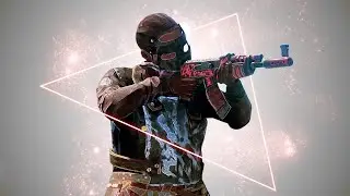 Демонстрация моего зажима с AK-47/Rust/Раст