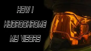 How I Hydrochrome My Visors