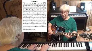 Almost Blue ( TvdH ) - Jazz guitar & piano cover ( Elvis Costello )