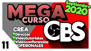 🔴 Curso OBS Studio ✅ Transmitir a ZOOM, GOOGLE MEET, WEBEX y cualquier otra plataforma