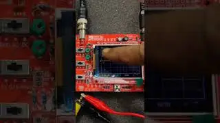 Checking waveforms using Mini Oscilloscope 