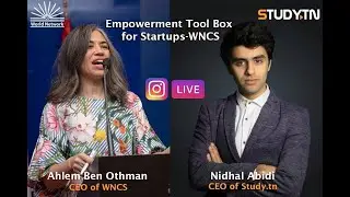 Instagram Live : Empowerment Tool Box for Startups-WNCS  with  Ahlem Ben Othman