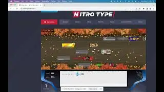 First Nitro Type Video!