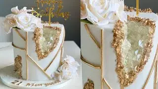 How To Make A Geode Cake | Geode Cake Tutorial | Seller FactG