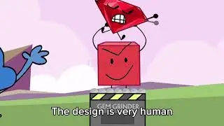 the design is very human - bfdi