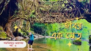 জীবন্ত এক সেতু | অফসিজনে মেঘালয়-৩ | রিওয়াই | Living root bridge | Riwai | Mawlynnong | Meghalaya