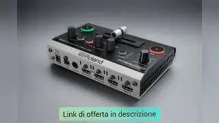Roland V-02HD Mixer Video Multi-Formato, Switcher, scaler, effetti audio e video