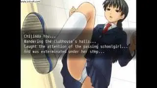 Shrink School Crushed By School Girl (With Sound!!)