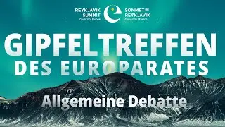 Council of Europe Summit - General Debate (German)