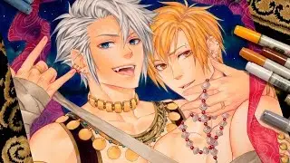 【COPIC SPEEDPAINT】Summer Nights