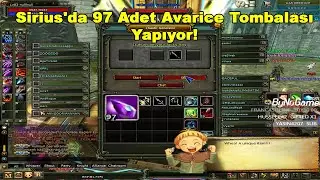 DomenicoWacco - Sirius'da 97 Adet Avarice Tombalası Yapıyor! | Knight Online