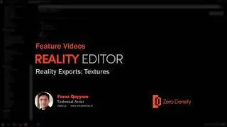 Reality Editor | Reality Exports: Textures