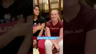 Sophie Ecclestone’s Funny Hindi Lessons by Harleen Deol 😂 
