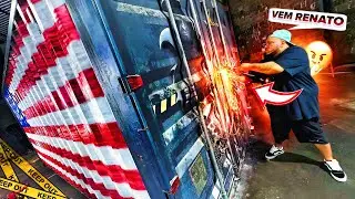 FIM DO CARRO DO CONTEINER 💢 FIZ ISSO A PEDIDO DO RENATO GARCIA