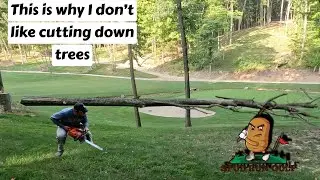 Prep BEGINS for the BIGGEST month ever on our backyard golf course!