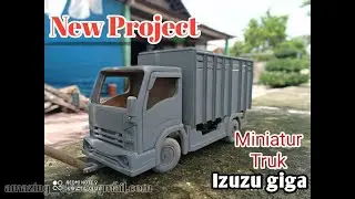 Miniatur Truk Isuzu Giga NMR 71 New Project
