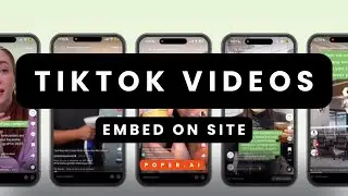 Embed TikTok Video on Website – Free Embed Code Generator