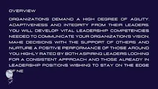 Effective Leadership