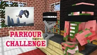 Monster School : PARKOUR CHALLENGE 2 -Minecraft Animation