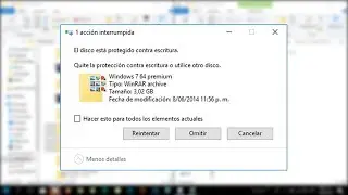 Quitar La Protección Contra Escritura O Formato (RAW)