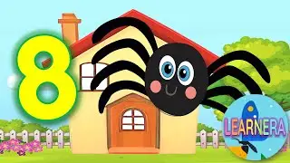 Learn Number Eight| Number Rap for Kids | Learnera