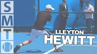Lleyton Hewitt - AO 2015 Slice Backhands in Super Slow Motion