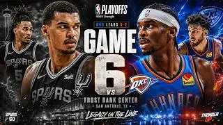🔥Thunder vs Spurs · West Finals · Game 6 - NBA Playoffs 2026 · Full Game · NBA2K26