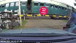 DEMU TRAIN at Manchili Station