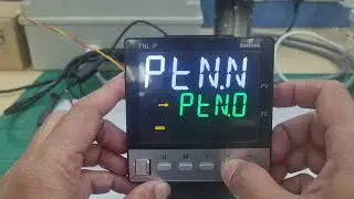 Autonics TNL-P series how to change pattern buy using button selection.