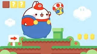 Molang and Piu Piu: Inside their Favorite Video Game 🍄🔧